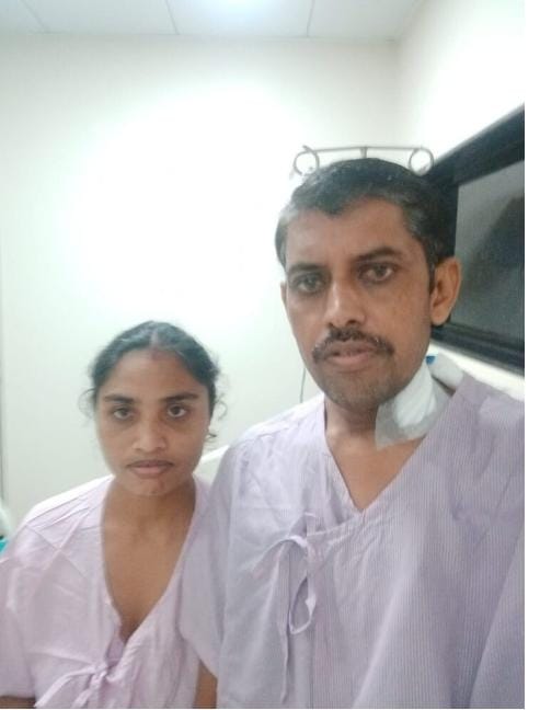 Jaora wife donate kidney to husband