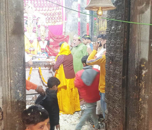 राम जनार्दन मंदिर में धूमधाम से मनी रामजानकी विवाह की वर्षगांठ