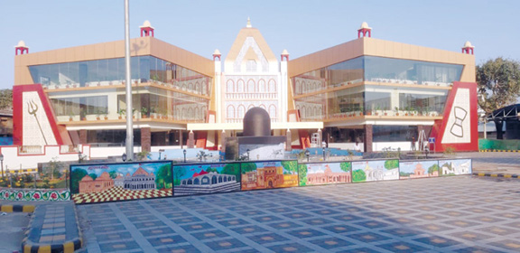 Ujjain new railway station building 26 02 22