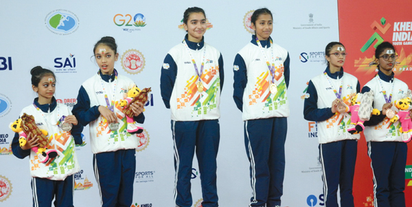 खेलो इंडिया गेम्स : उज्जैन में चल रही योग प्रतियोगिता में मध्यप्रदेश को गोल्ड