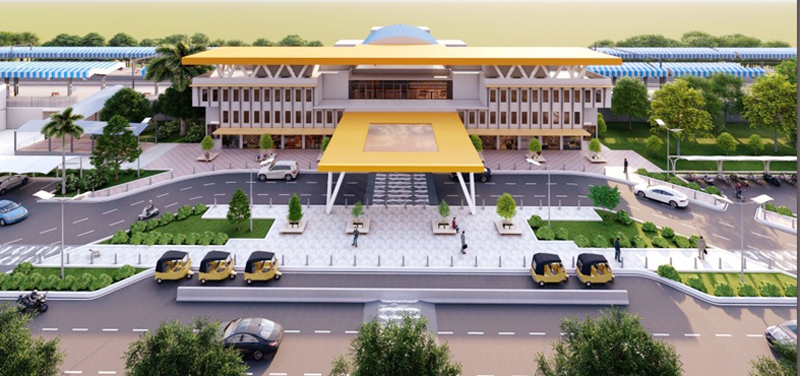 अमृत भारत स्टेशन योजना में शाजापुर के रेलवे स्टेशन का चयन