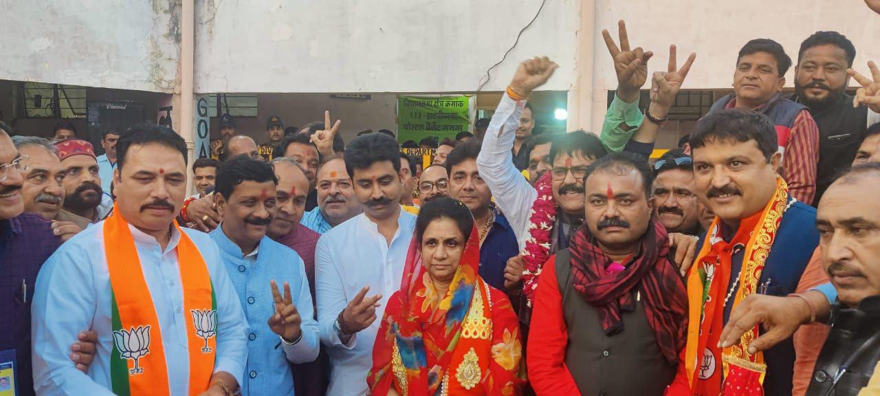 देवास जिले में कांग्रेस का सुपड़ा साफ, भाजपा ने पांचों विधानसभा में लहराया परचम