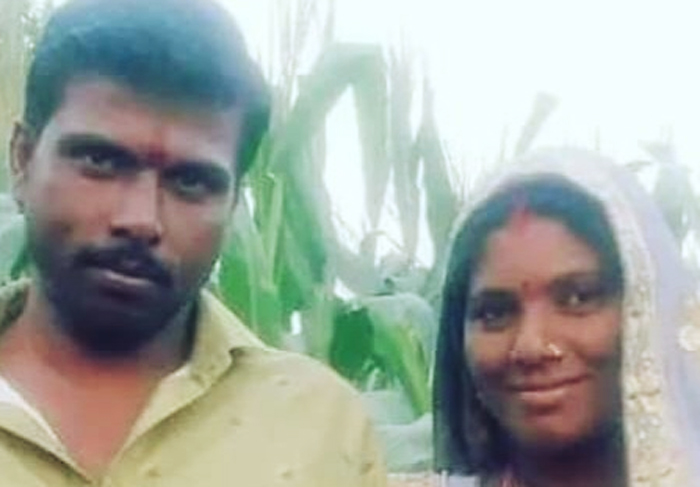 गजनीखेड़ी में खेत पर बने मकान में पत्नी की हत्या, पति घायल
