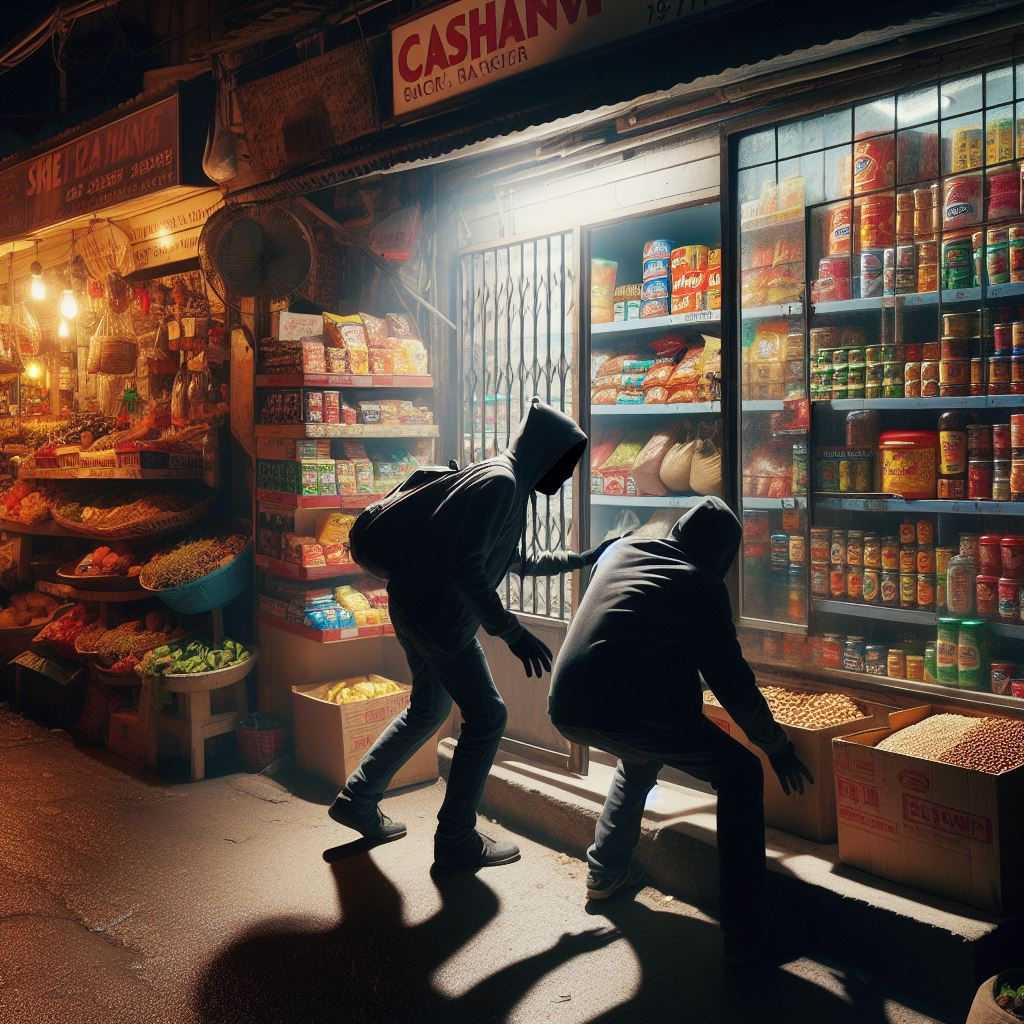 महिदपुर रोड: किराना दुकान से काजू-बादाम चुरा ले गए बदमाश